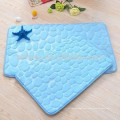 modern design microfiber bathroom mat set